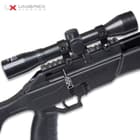 the Umarex Fusion 2 Air Rifle includes a 4x32 scope that mounts perfectly onto the Picatinny rail and allows you to zero in on your targets with precision