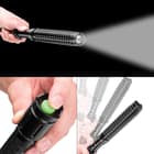 Night Watchman 5-Million Volt Stun Gun Flashlight Baton