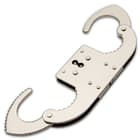 The double-locking cuffs have a heavy-duty stainless steel construction with a high-polish chrome finish