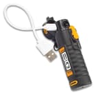 BugOut Survival Plasma Beam Lighter - Single Arc, Charges With USB Cord, Water-Resistant, Lanyard Cord