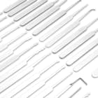 Secure Pro 33-Piece Lock Picking Set With Zippered Case