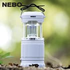 NEBO Z-Bug Lantern / Spotlight Combo - Attracts, Kills / Zaps Flying Insects - White and NUV LEDs - Electric Grid - Includes Sweeper - Outdoor Recreation, Indoor Emergencies - Battery Powered