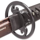 Shinwa Unbroken Night Handmade Katana / Samurai Sword - Hand Forged Black Damascus Steel - Razor Sharp, Full Tang - Fully Functional, Battle Ready, Ninja Sleek - Faux Ray Skin