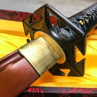 Hand Forged Masahiro Samurai Sword Anodized Copper Finish With Scabbard
