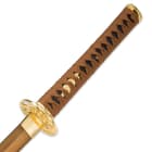 Musha Hand-Forged Gold Damascus Samurai Sword