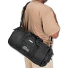 M48 Gear Tactical Military Overnight Duffle Bag Black