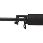 The A2 muzzle device is 1/2x28 with a 1:8 twist, the barrel is 16” in length and the receiver is optics ready