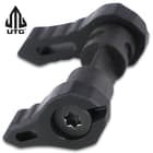 AR-15 Ambidextrous 45/90 Matte Black Safety Selector - Aluminum And Steel Construction, Reversible Oversized Levers