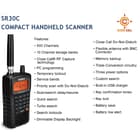 A list of the features of the handheld scanner