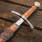 The swords have different historical inspired themes, which are carried out in the designs of their pommels and guards