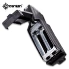 Crosman Full Auto High Capacity Air Rifle Magazine - Rapid Fire Action, Spring Feeds 25 BBs, Holds Two 300 Rounds