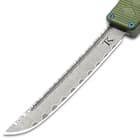 The blade of the OTF knife
