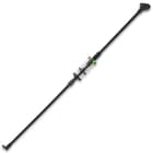 A full view of the blowgun