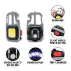 The features of the Apex9 Multi-Function Keychain Light's many features