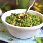 The spinach used in a dish