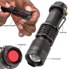 Trailblazer Clip Zoom LED Flashlight / Torch