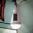 Trailblazer LED Solar Emergency Hanging Light Bulb - 7 Watts, Energy Efficient, ABS Construction, 500 Lumens - Length 5 4/5”