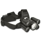 When you’re working or playing at night, having a bright light to illuminate your activities is a must and there is nothing more convenient than this headlamp