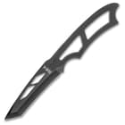 Tactical Warrior Tanto Neck Knife with Lanyard And Sheath