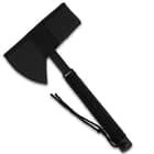Ridge Runner Tactical Tomahawk Throwing Axe And Sheath - Stainless Steel Construction, Cord-Wrapped Handle - Length 15"
