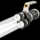 Trailblazer Flashlight With Super Bright White Lights - Weather-Resistant Aluminum Body, 800 Lumens - Length 6 1/2”