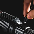 Nebo Redline 6K Lumen Rechargeable Flashlight - COB Light, Four Modes, Aircraft Grade Aluminum Body, Waterproof - Length 10 1/2”