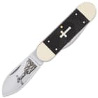 The Salvation Elephant Toe Pocket Knife makes a thoughtful, spiritual gift for any occasion