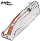 ridge runner doc holiday pocket knife with metal pocket clip