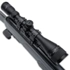 You’re also getting a 3-9x40 AO scope to ensure accuracy downrange and a Picatinny rail