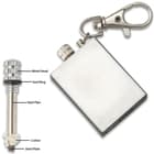 The built-in ferrocerium rod strikes over 3,000 degrees Fahrenheit, allowing the match to light up to 15,000 times