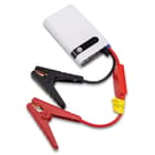 Portable Car Battery Jumper And Power Bank With Case - 8,000 MAH, Battery Clamps, Home And Car Adaptor, USB Multi-Head Cable