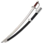 American Revolution Saber With Scabbard - 1085 High Carbon Blade, Hardwood Grip, Solid Steel Hilt - Length 39 1/2”