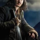 The Sword of Bard the Bowman - The Hobbit, Stainless Steel Blade, Embossed Leather Grip, Wooden Display Plaque - Length 38 3/8"