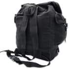 It also has a heavy-duty, nylon webbing waist strap with an ABS quick-release buckle and a nylon webbing drag handle