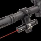 GVT Mini Red Laser Sight With Universal Barrel Mount Adapter (Fits most guns)