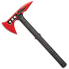 The last weapon that we’ve included is the 15” overall, M48 Red Tactical Tomahawk Axe, the ultimate tactical tool