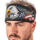 Patriot Eagle Chop Top Doo Wrap Bandana