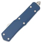 The inner mechanics of the knife are all stainless steel precision parts, along with, a coated high-performance spring