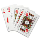 BugOut First Aid Playing Cards - Made Of Sturdy Stock, Original Artwork, First Aid Information, Plastic Container - Dimensions 3 1/2”x 2”