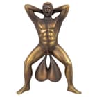 Doorballs Door Knocker - High-Quality PVC Construction, Incredibly Detailed, Mounting Tape - Dimensions 9”x 6”x 2”