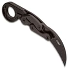 CRKT Provoke Folding Karambit Knife - D2 Steel Blade, 6061 T6 Aluminum Handle, Kinematic Technology - Length 7 1/4”