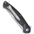 Contender Edge Advanced Ball Bearing Pocket Knife - D2 Tool Steel Blade, G10 Handle, Pocket Clip - Closed Length 5”