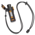 BugOut Survival Plasma Beam Lighter - Single Arc, Charges With USB Cord, Water-Resistant, Lanyard Cord
