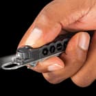 Trailblazer Torque Driver Multi-Tool With Flashlight - Four Hex Bits, Wrenches, Bottle Opener, Angle Driver, Carabiner - Length 3 3/4”