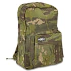 M48 Mission Ready Bug-Out Backpack - Camouflage 600D Oxford Construction, ABS Buckles, Heavy-Duty Zippers - Dimensions 18 1/2”x 12 1/2”