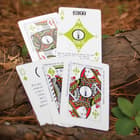 BugOut First Aid Playing Cards - Made Of Sturdy Stock, Original Artwork, First Aid Information, Plastic Container - Dimensions 3 1/2”x 2”