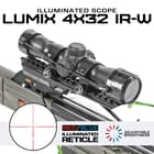Included is a LUMIX 4x32 IR-W scope