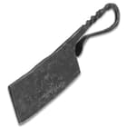 The cleaver's full length shown
