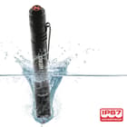 The NEBO Inspector RC Black Pocket Light is a powerful 360-lumen rechargeable, waterproof (IP67) pen light