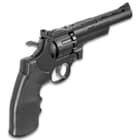 Crosman .357 Triple Threat Revolver Air Gun Kit - Die Cast Metal Frame, Three Sizes Of Steel Barrel, Two Rotary Magazines